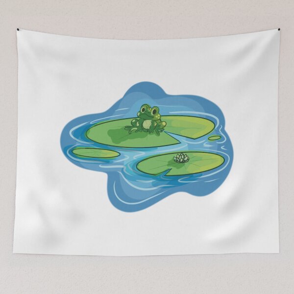 Item preview, Frog on Lilypad designed and sold by the_langtry_art_logs.