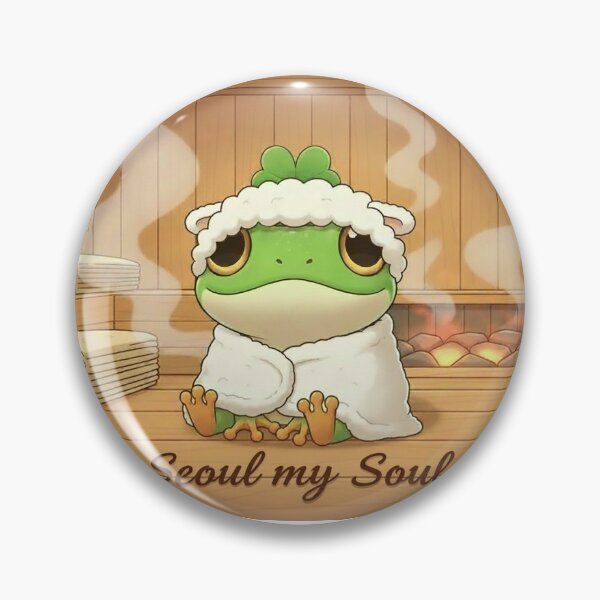 Item preview, Lucky Frog Sauna Moment designed and sold by ChipchaOddities.