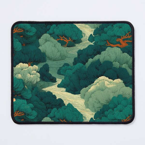 Item preview, Flowing Forest Grove with Stylized Trees designed and sold by Art of Ngu.