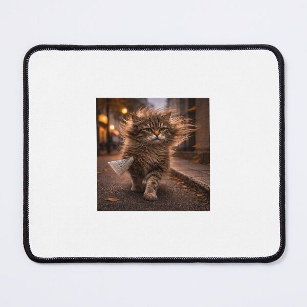 Item preview, Urban Wind Cat – Quiet Strength in Motion designed and sold by LovelyCatGalaxy.