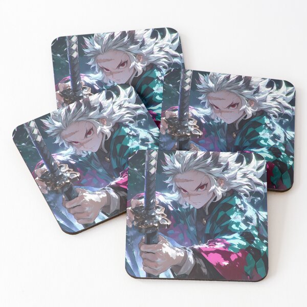 Item preview, Sanemi Shinazugawa Demon Slayer Anime Wind Scar Fury designed and sold by thedarvills.