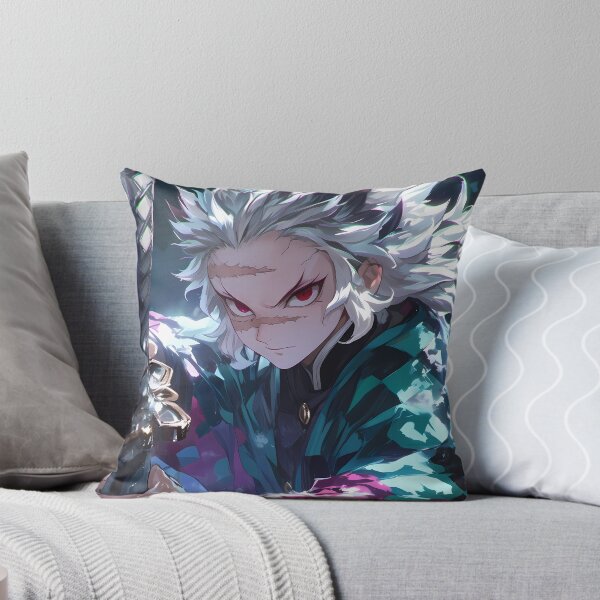 Item preview, Sanemi Shinazugawa Demon Slayer Anime Wind Scar Fury designed and sold by thedarvills.