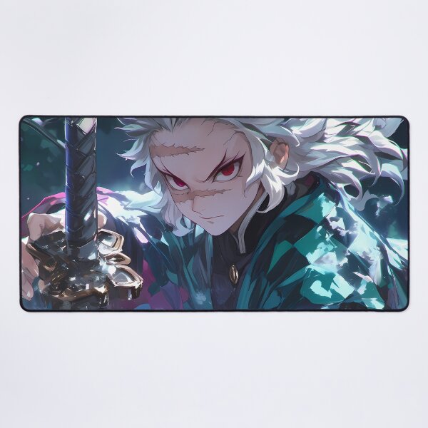 Item preview, Sanemi Shinazugawa Demon Slayer Anime Wind Scar Fury designed and sold by thedarvills.