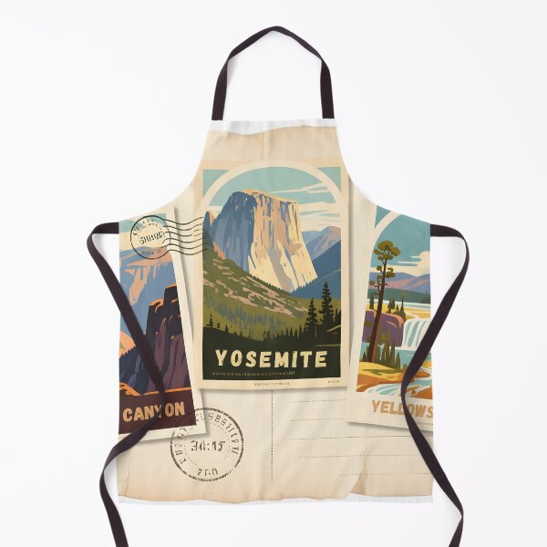 Item preview, Vintage WPA national parks posters designed and sold by Koalangel.