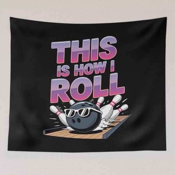 Item preview, Funny bowling - Retro bowling pun - Women’s bowling - Introvert bowling - Left-handed bowler - Senior Bowling - Women Bowlers - Girls Bowling designed and sold by JansenGS.