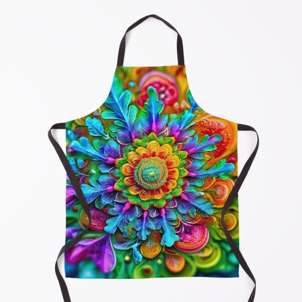 Item preview, Colorful abstract floral pattern with depth designed and sold by Mianku | Für das Leben.
