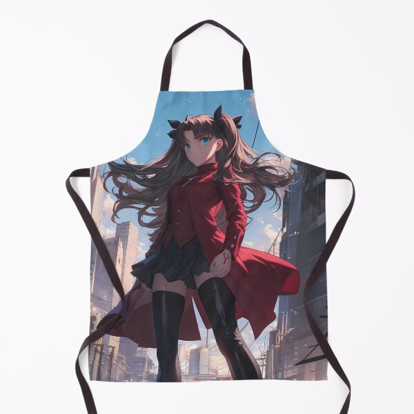 Item preview, Rin Tohsaka Fate Stay Night Anime Mystical Mage Crimson designed and sold by thedarvills.