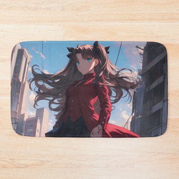 Item preview, Rin Tohsaka Fate Stay Night Anime Mystical Mage Crimson designed and sold by thedarvills.