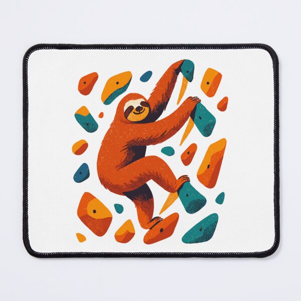 Item preview, Bouldering Sloth Climbing Hall Gift designed and sold by Pineapple-Tree.