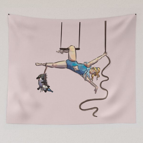 Item preview, Pansy the Acrobatic Opossum designed and sold by the_langtry_art_logs.