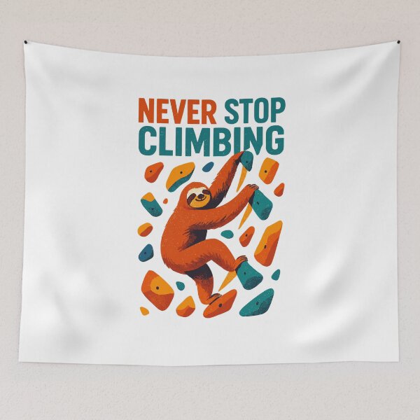 Item preview, Bouldering Sloth Climbing Hall Motivation Gift designed and sold by Pineapple-Tree.