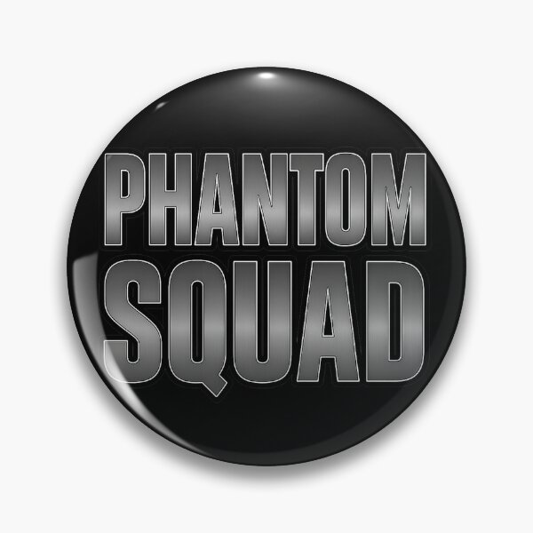 Item preview, Battlefield Game Inspired Phantom Squad Metallic Slogan designed and sold by Sellcooldesigns.