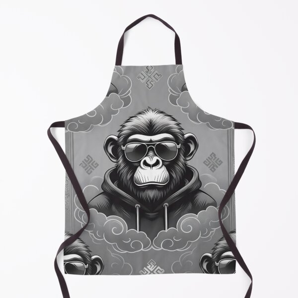 Item preview, Cool Mongolian Ape Streetwear Pattern designed and sold by ChinzorigBAY.