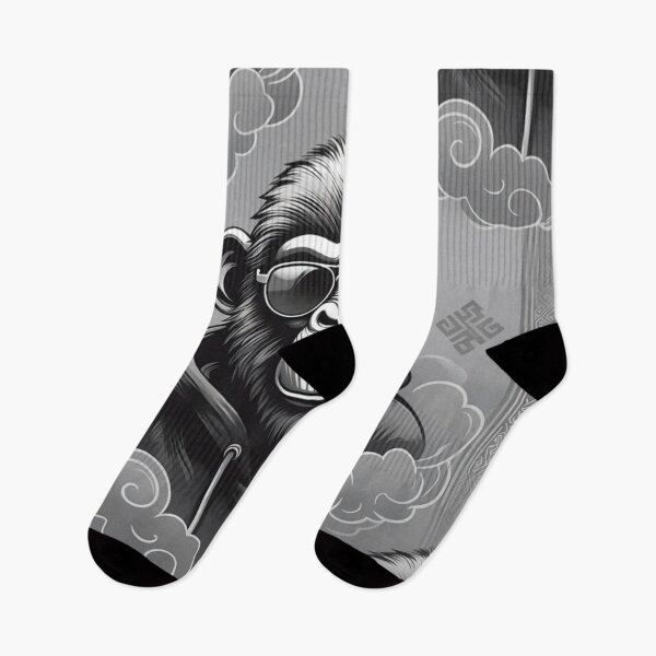 Item preview, Cool Mongolian Ape Streetwear Pattern designed and sold by ChinzorigBAY.