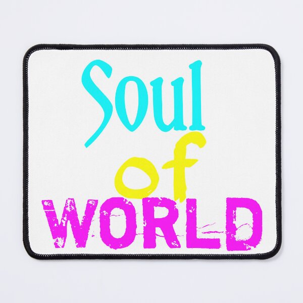 Item preview, Soul of World • Retro Neon Grunge Typography Design designed and sold by Faali950.