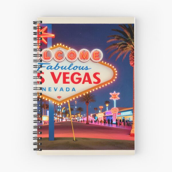 Item preview, Vintage Las Vegas travel poster designed and sold by Koalangel.