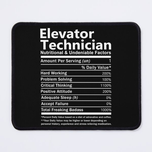 Item preview, Elevator Technician designed and sold by ginawilliams39.