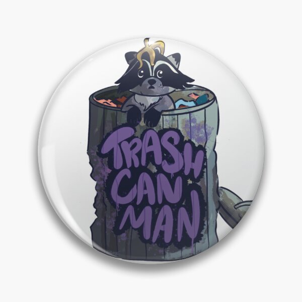 Item preview, Trash Can Man Raccoon designed and sold by the_langtry_art_logs.