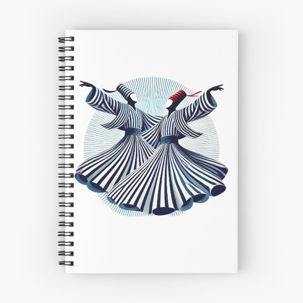 Item preview, Whirling Dervishes Sufi Dance Minimal Art designed and sold by Kruti Collection.