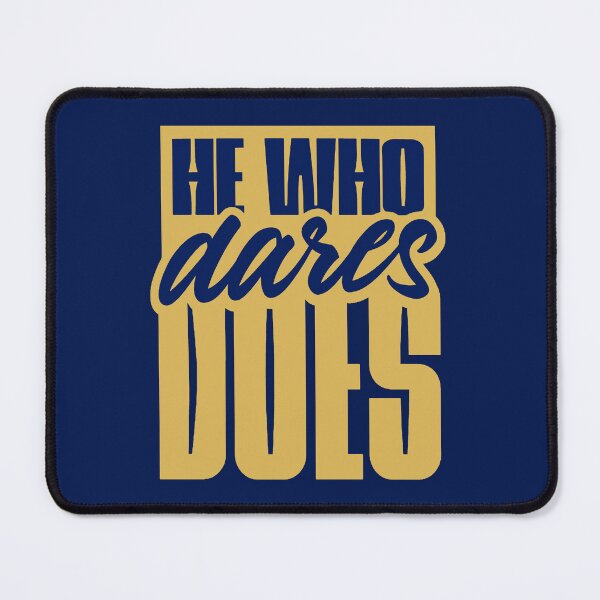 Item preview, He Who Dares Does gold designed and sold by VRedBaller.