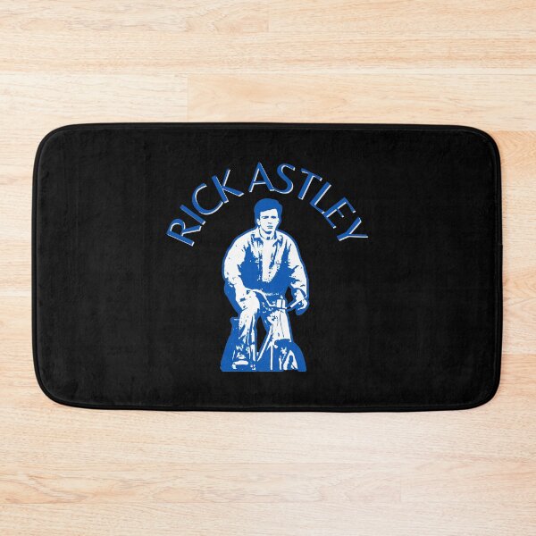 Item preview, Rick Astley Classic Blue Minimal Singer Illustration designed and sold by dennis3xv1.