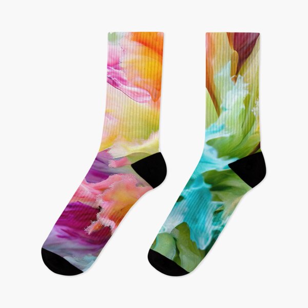Item preview, Colorful flower petals in an abstract composition designed and sold by Mianku | Für das Leben.