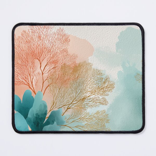 Item preview, Golden Branches and Soft Watercolor Breeze designed and sold by Art of Ngu.