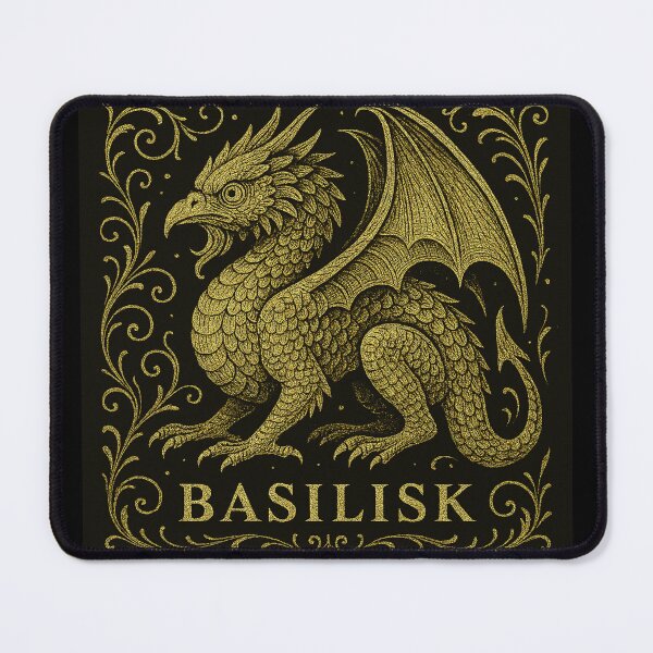 Item preview, Golden Basilisk – Mythic Guardian of Forbidden Power designed and sold by Czerkiz.
