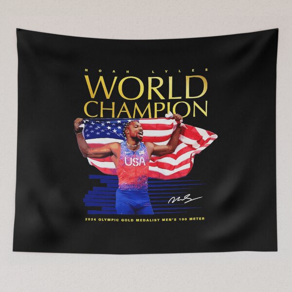 Item preview, Noah Lyles Usa  designed and sold by imandeebeale.