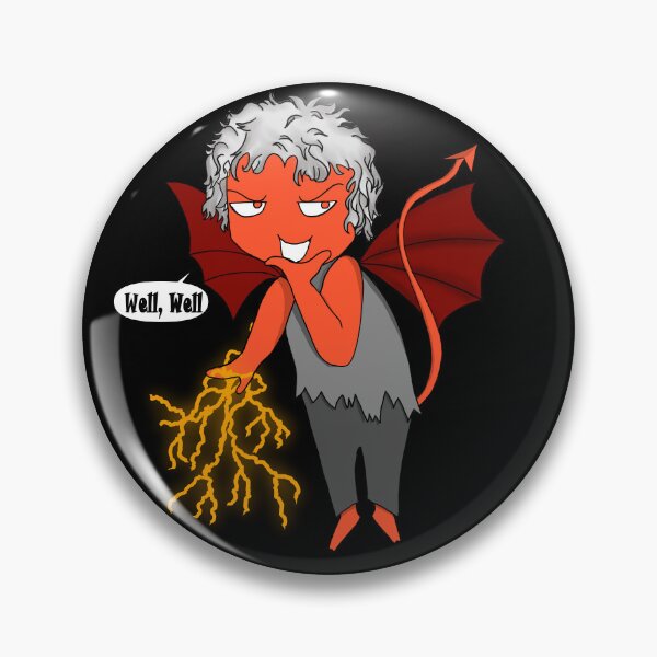 Item preview, Cute Evil Angel Plotting designed and sold by One Owl Artist.