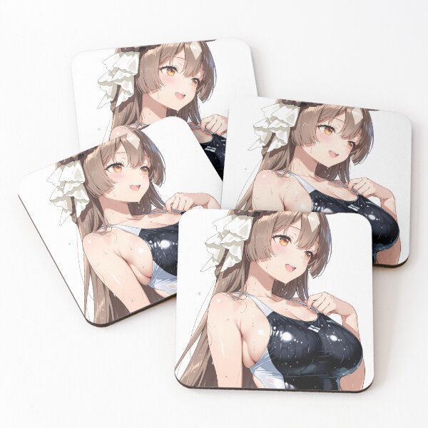 Item preview, Satono Diamond Uma Musume Pretty Derby Anime Girl Shiny Swimsuit Waifu designed and sold by thedarvills.