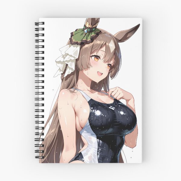 Item preview, Satono Diamond Uma Musume Pretty Derby Anime Girl Shiny Swimsuit Waifu designed and sold by thedarvills.