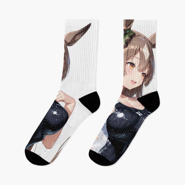 Item preview, Satono Diamond Uma Musume Pretty Derby Anime Girl Shiny Swimsuit Waifu designed and sold by thedarvills.