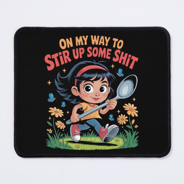 Item preview, Funny On My Way To Stir Up Some21  designed and sold by RoyTill0Art.