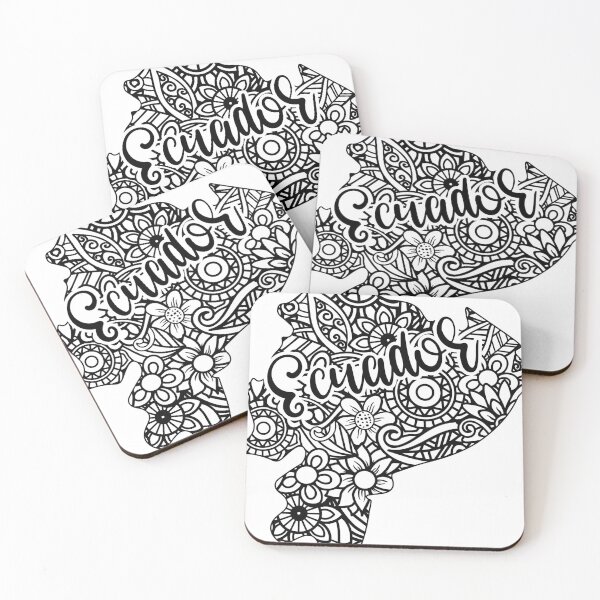 Item preview, Ecuador Mandala Map – Cultural Geometric Art designed and sold by Suzy Perez Art.