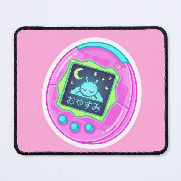 Item preview, Neon Translucent Retro Virtual Pet | Sleeping Pixel Alien おやすみ Aesthetic designed and sold by DigitalVibes Art, CreatorSpace, PixelMood. By AngryFish.Art..