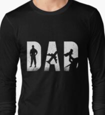 Mens Dad and Pilot Long Sleeve T-Shirt