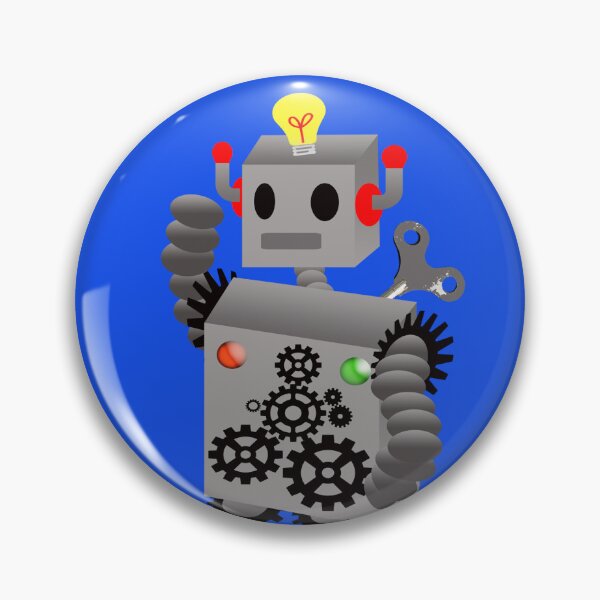 Item preview, Vintage Wind Up Robot Piece designed and sold by capricedefille.