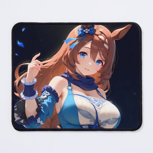 Item preview, Super Creek Fantasy Blue Outfit Uma Musume Pretty Derby Anime Girl Waifu designed and sold by thedarvills.