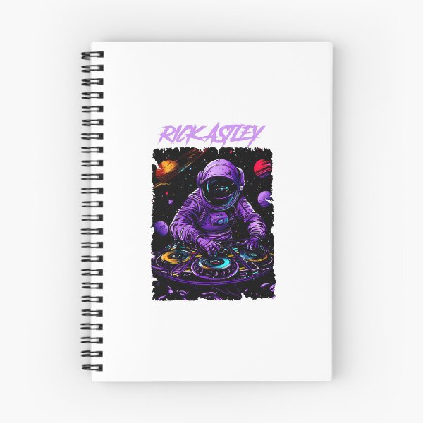 Item preview, Rick Astley Cosmic Space Music Vibe Illustration designed and sold by dennis3xv1.