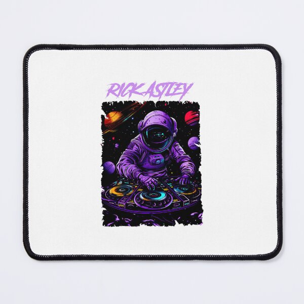 Item preview, Rick Astley Cosmic Space Music Vibe Illustration designed and sold by dennis3xv1.