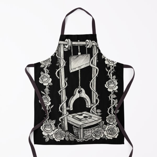 Item preview, Guillotine with roses designed and sold by Apocalyptik Designs .