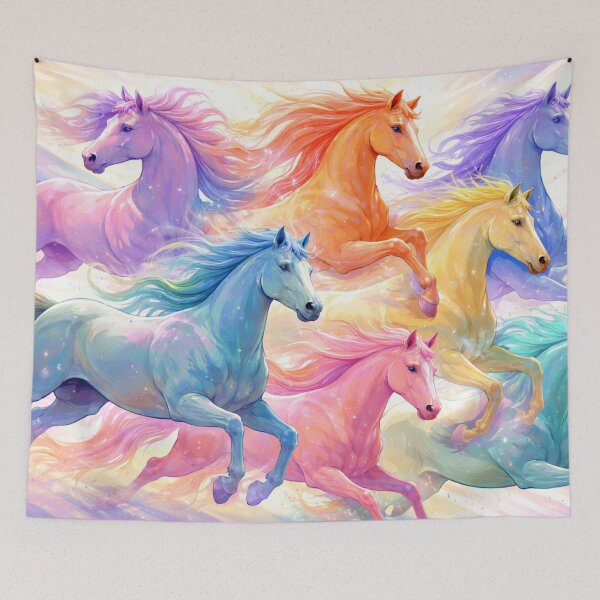 Item preview, Heavenly horses in motion designed and sold by Sigtrix.