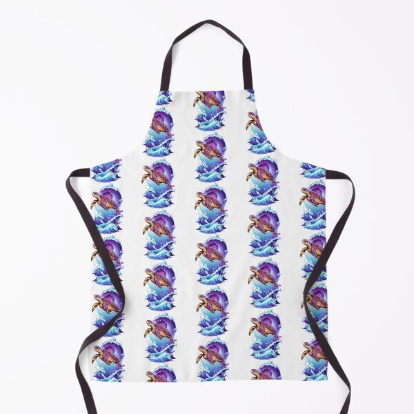 Item preview, Cosmic Surfing Sea Turtle Riding Purple Galaxy Wave designed and sold by zoughlal.