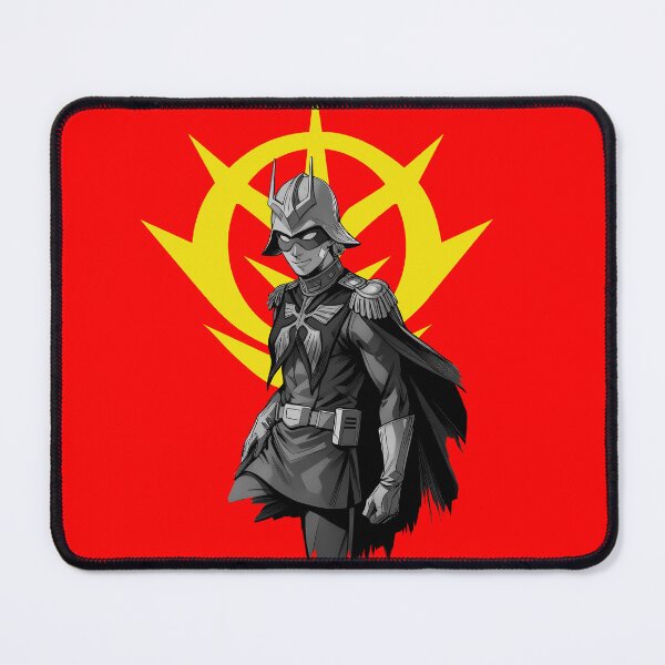 Item preview, black white char aznable GUNDAM RED COMET vector art designed and sold by sabartgunpla.