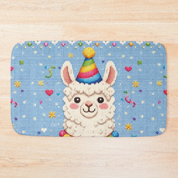 Item preview, Fun llama party, great knitting picture designed and sold by Mauswohn.