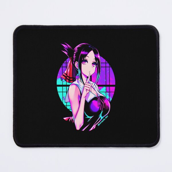 Item preview, Love Is War Retro Neon Circle Anime Girl designed and sold by JasonsGeorge.