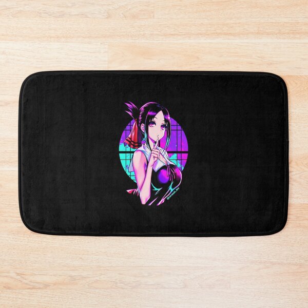 Item preview, Love Is War Retro Neon Circle Anime Girl designed and sold by JasonsGeorge.