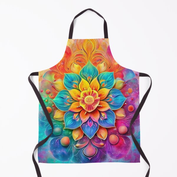 Item preview, Colorful mandala flower in watercolor style designed and sold by Mianku | Für das Leben.