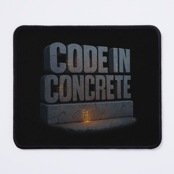 Item preview, Code in Concrete - Cyber Urban Typography designed and sold by MKreative Studio.